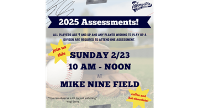 Assessments Sunday 2/23!